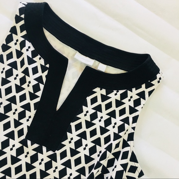 New York & Company Black and White Dress - Size XL - Picture 4 of 6